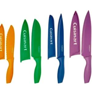 New In Box Cuisinart Ceramic Kitchen Knife Set! Sharp